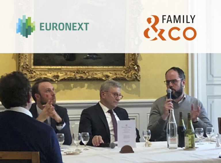 Logo d'Euronext et Family & Co