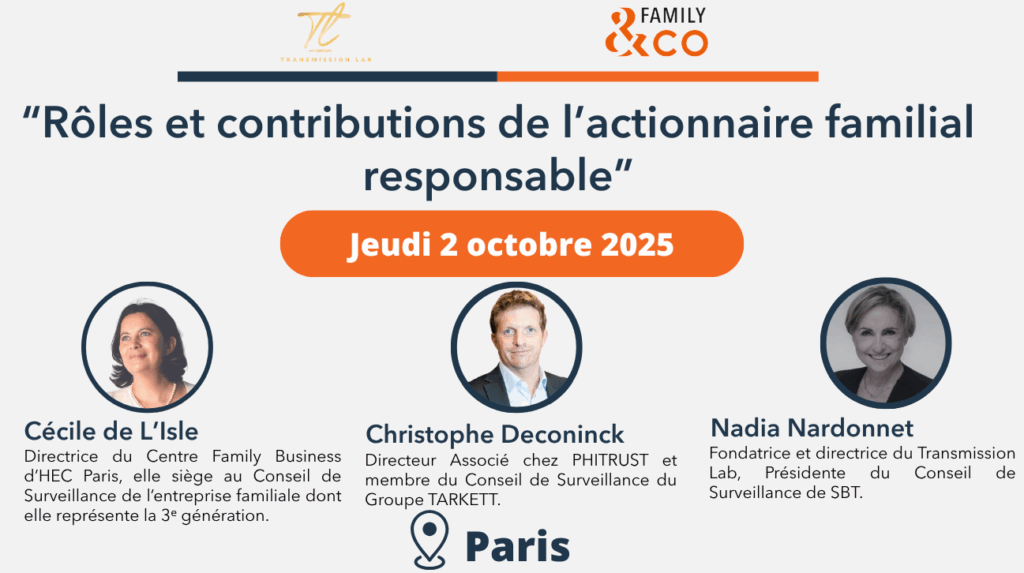 family business entreprise familiale famille
