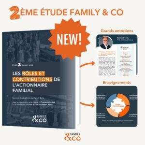 Livret étude Rôles et contribution de l'actionnaire familial