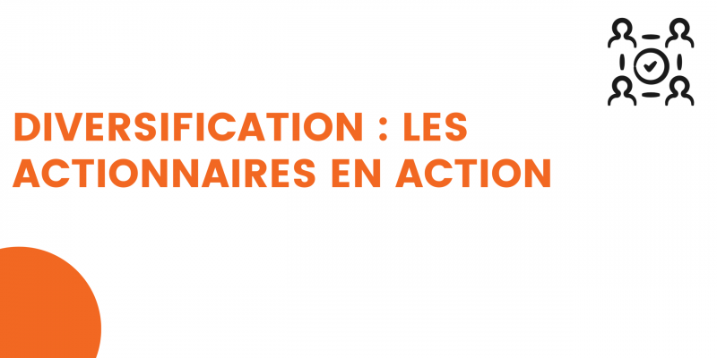 diversification – les actionnaires en action